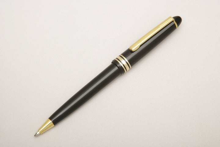 Image of SKILCRAFT® Push Cap Ballpoint Pen, Medium Point, Black Barrel/Black Ink, Case of 12 Dozen