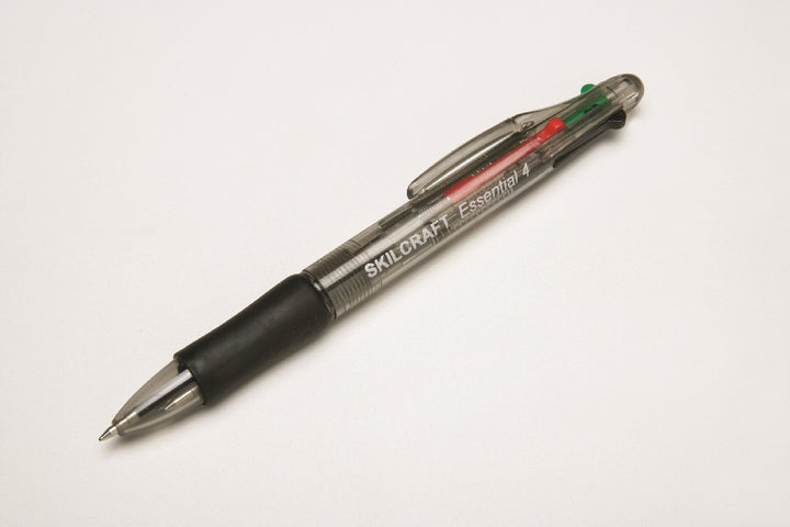 Image of SKILCRAFT® Essential 4-Color Ballpoint Pen