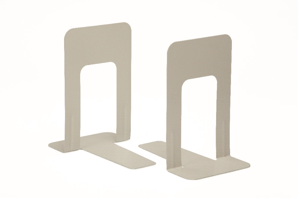 Image of SKILCRAFT® Bookends Non-Skid, Beige
