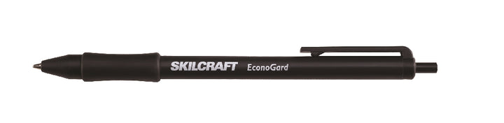 Image of SKILCRAFT® EconoGard™ Econogard Pen, Medium Point, Black Ink, Case of 12 Dozen