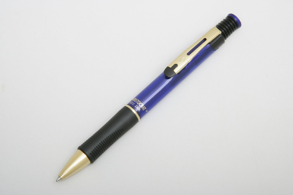 Image of SKILCRAFT® Aristocrat Gel Ink Pen, Dark Blue Barrel/Blue Ink