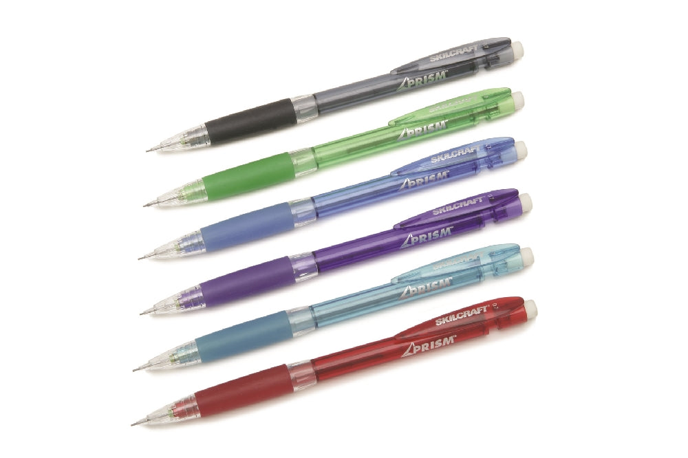 Image of SKILCRAFT® Prism™ Prism Mechanical Pencil, Medium Point