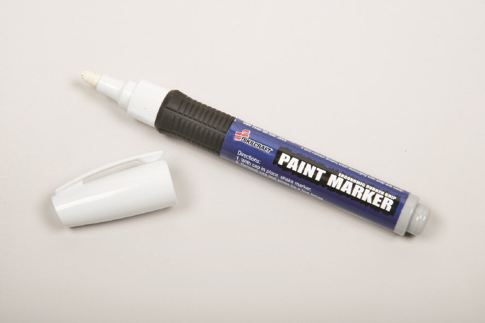 Image of SKILCRAFT® Paint Markers, Medium Point, White