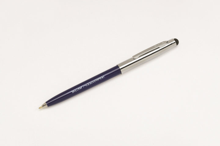Skilcraft Combo Ballpoint Pen and Stylus, Blue Ink