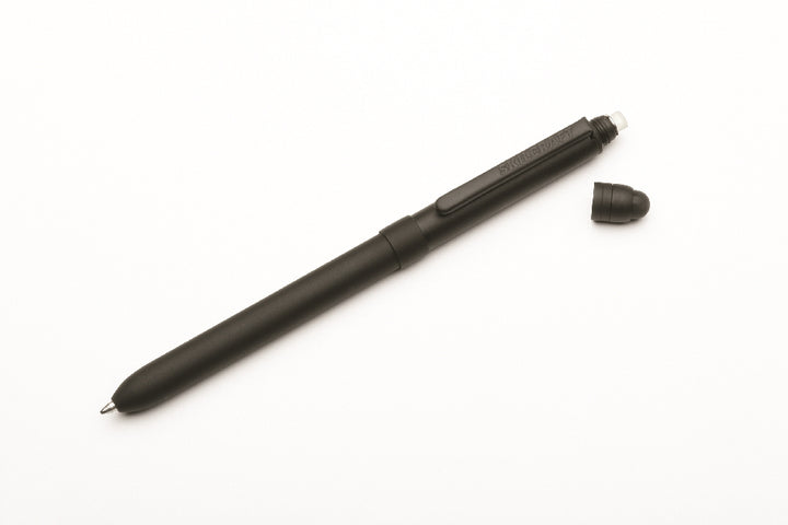 Image of SKILCRAFT® B3 Aviator Multifunction Pen and Pencil, w/Stylus, Medium Point, Black/Red Ink