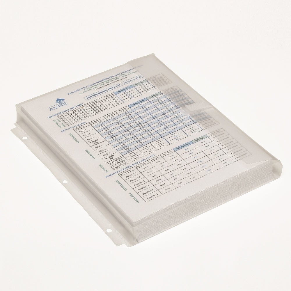 Image of SKILCRAFT® Three-Ring Expansion Envelope, 3/Package, Case of 10 Packages