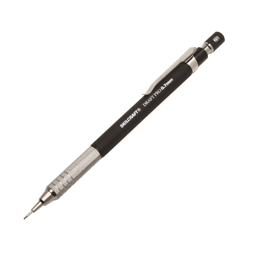 Image of SKILCRAFT® Draft Pro Mechanical Drafting Pencil, Medium Point - 0.7mm, 3/Package, Case of 6 Packages
