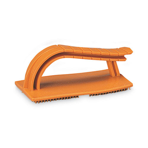Image of 3M 827000 Standard Abrasives Easy Hand Pad Holder, 3.38 x 5.75, Orange