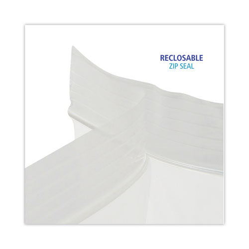 Image of Boardwalk® BWK1GALBAG Reclosable Food Storage Bags, Gallon, 10.5" x 11", Clear, 250/Box
