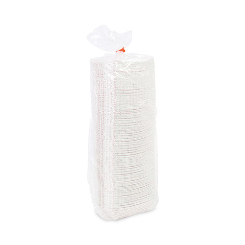 Image of Boardwalk® BWK30LAG050 Paper Food Baskets, 0.5 Lb Capacity, Red/white, 1,000/carton