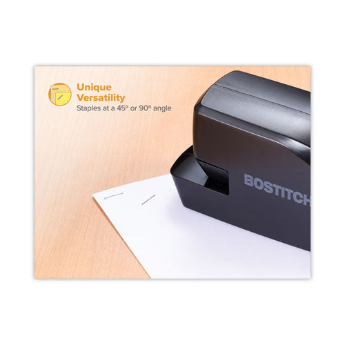Image of Bostitch® MDS20-BLK Mds20 Portable Electric Stapler, 20-Sheet Capacity, Black