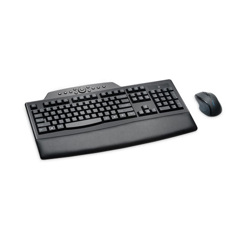 Image of Kensington® K72403USA Pro Fit Comfort Wireless Desktop Set, 2.4 Ghz Frequency/30 Ft Wireless Range, Black