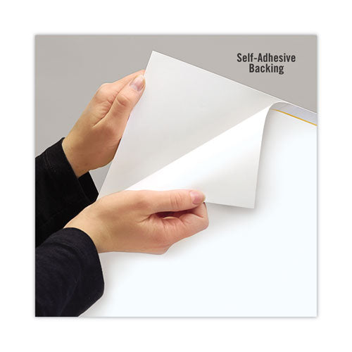 Image of AT-A-GLANCE® AW503028 Wallmates Self-Adhesive Dry Erase Weekly Planning Surfaces, 18 X 24, White/gray/orange Sheets, Undated