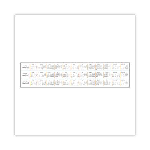Image of AT-A-GLANCE® AW503028 Wallmates Self-Adhesive Dry Erase Weekly Planning Surfaces, 18 X 24, White/gray/orange Sheets, Undated