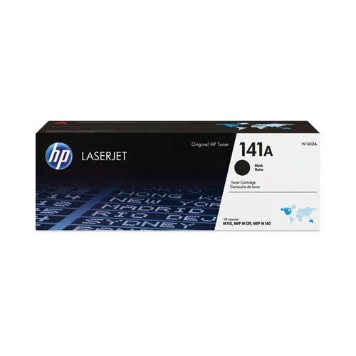 Image of HP W1410A Hp 141A (W1410A) Black Original Laserjet Toner Cartridge