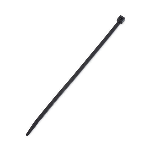 Image of Tatco 22600 Nylon Cable Ties, 8 X 0.19, 50 Lb, Black, 1,000/pack