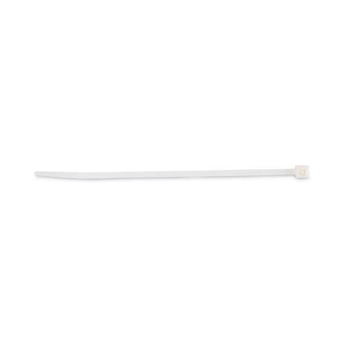 Image of Tatco 22100 Nylon Cable Ties, 4 X 0.06, 18 Lb, Natural, 1,000/pack