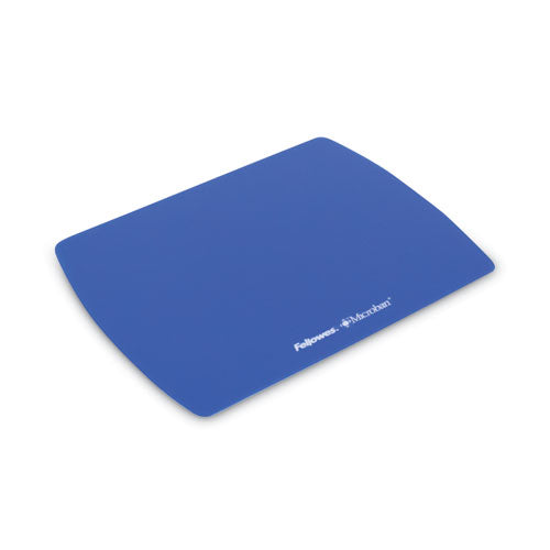 Image of Fellowes® 5908001 Ultra Thin Mouse Pad with Microban Protection, 9 x 7, Sapphire Blue