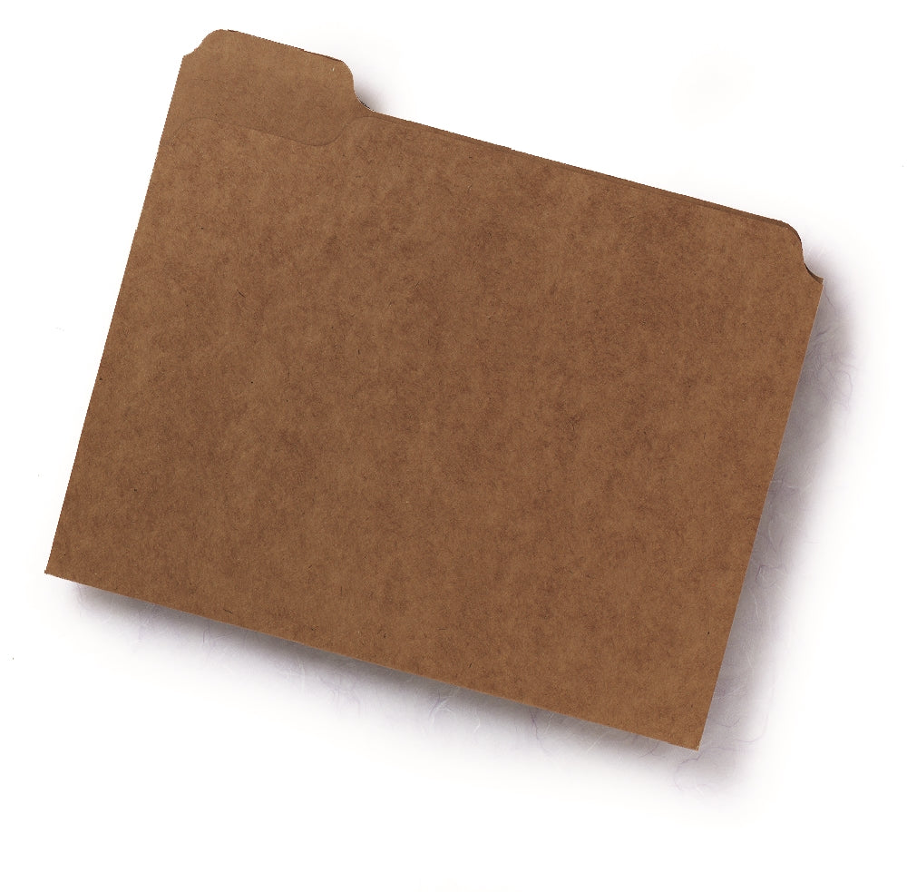 Image of SKILCRAFT® Inner File Folder, Kraft, 1/4 Cut, Letter