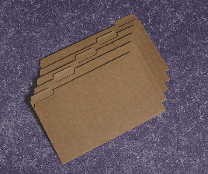 Image of SKILCRAFT® File Folder, Medium, 1/5 Cut, Legal