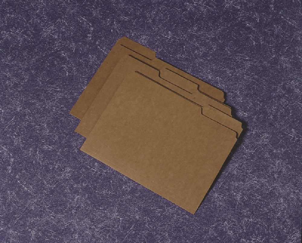 Image of SKILCRAFT® File Folder, Medium, 1/3 Cut, Letter