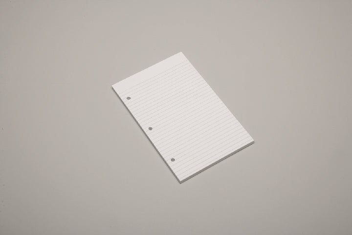 Image of SKILCRAFT® Loose-Leaf Paper, Ruled, 5-1/2" x 8-1/2", 3-Ring - Holes 2-3/4" Apart