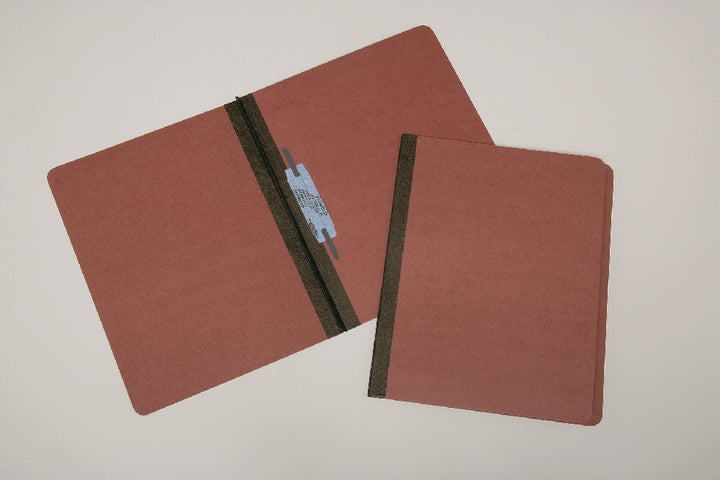 Image of SKILCRAFT® File Folder, Pressboard, 1-1/2" Prong Fastener, 1" Capacity, Letter