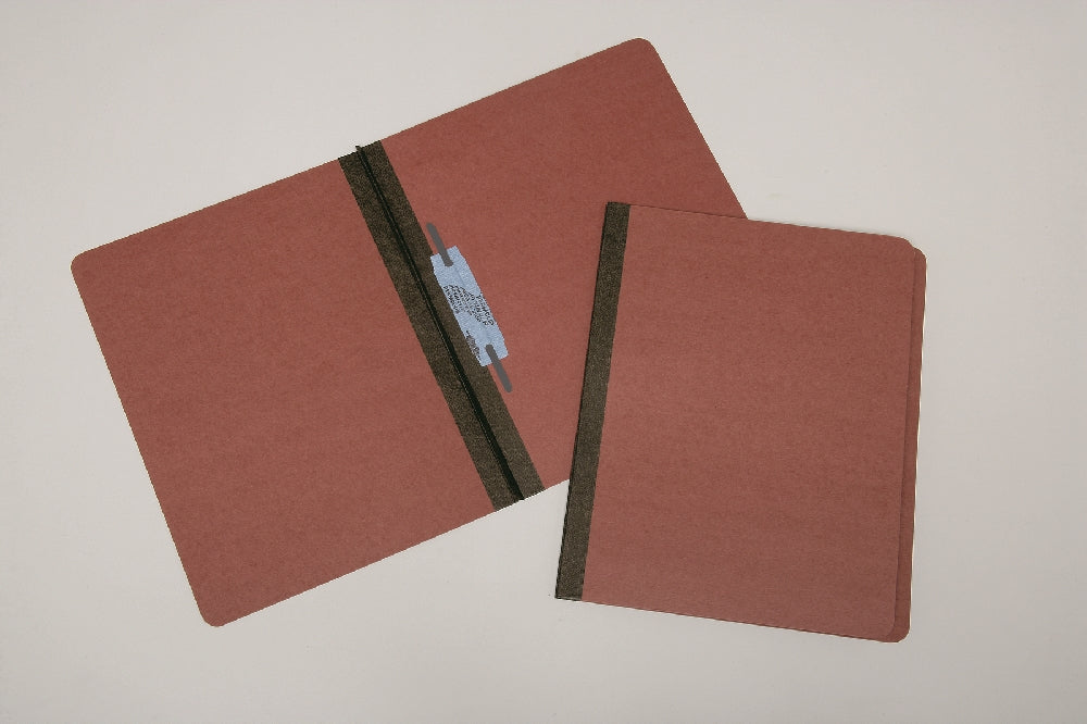 Image of SKILCRAFT® File Folder, Pressboard, 1-1/2" Prong Fastener, 1" Capacity, Letter, 1 Hundred, Case of 10 Hundreds