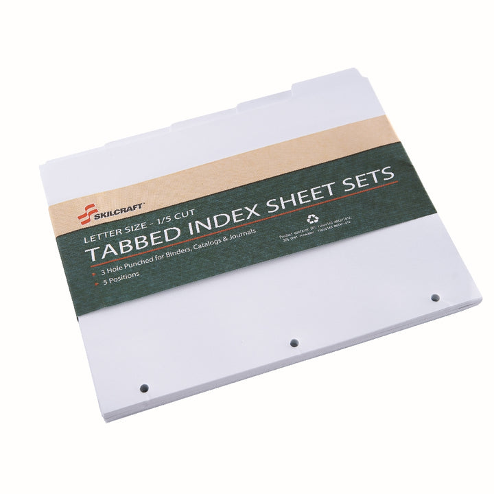 Image of SKILCRAFT® Index Sheet Sets