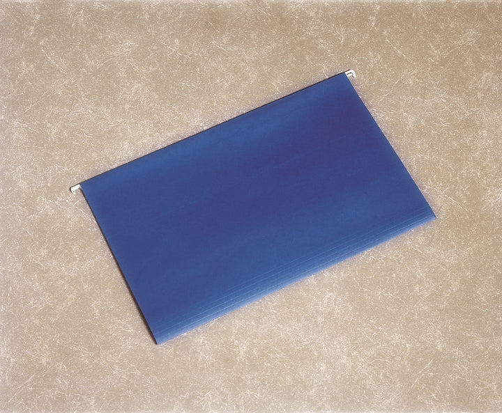 Image of SKILCRAFT® Hanging File Folder, 1/5 Cut, Legal, Blue