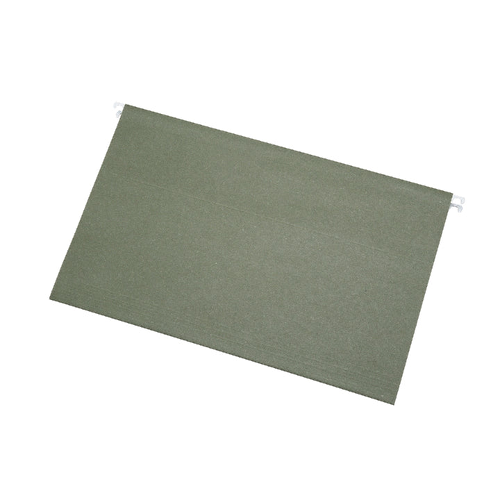Image of SKILCRAFT® Hanging File Folder, No Tabs, Legal, Green