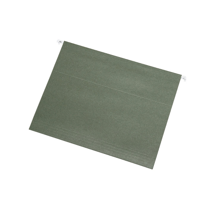 Image of SKILCRAFT® Hanging File Folder, No Tabs, Letter, Green