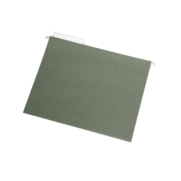 Image of SKILCRAFT® Hanging File Folder, 1/3 Cut, Letter, Green