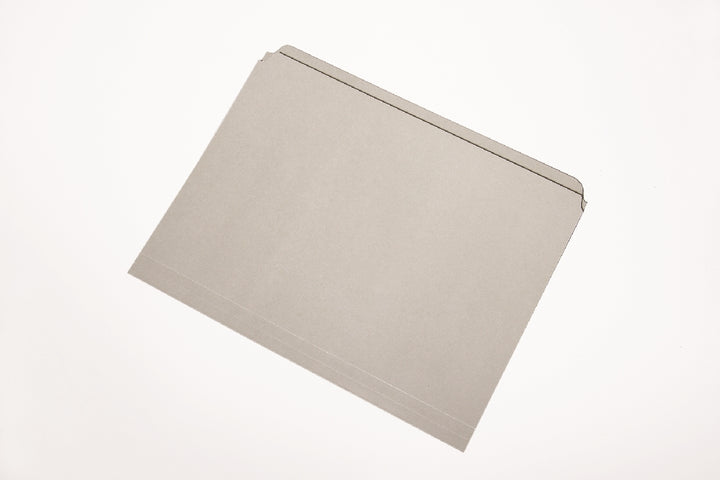 Image of SKILCRAFT® File Folder, Straight Cut, Gray