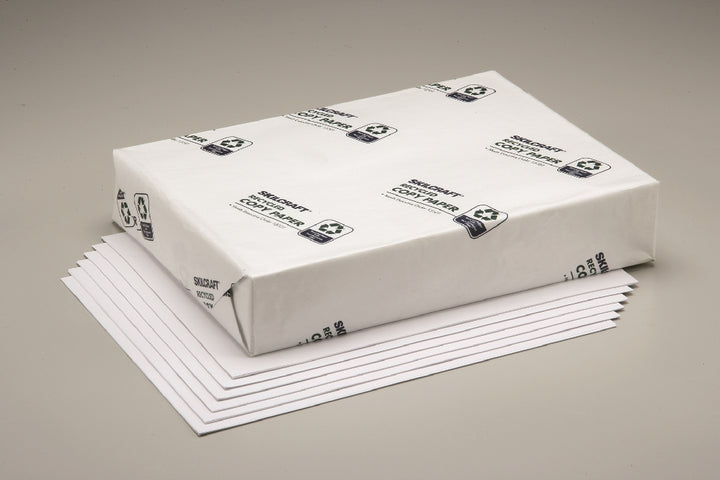 Image of SKILCRAFT® 30% PCW Recycled Copy Paper, Archive Quality, White, 8.5" x 11"