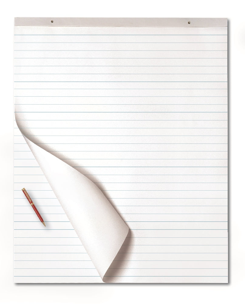 Image of SKILCRAFT® Easel Pad, Ruled, White, 27" x 34"