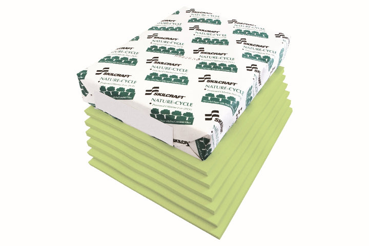 Image of SKILCRAFT® Neon Colored Copy Paper, Processed Chlorine Free, Neon Green