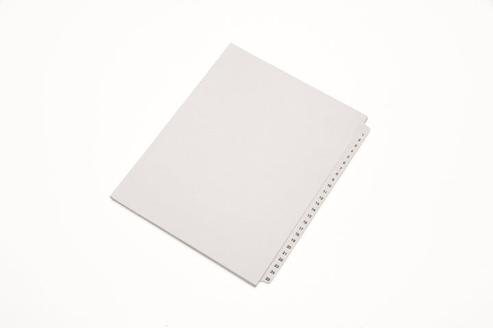 Image of SKILCRAFT® Legal Divider Numerical Tabs 1-25, Un-Punched