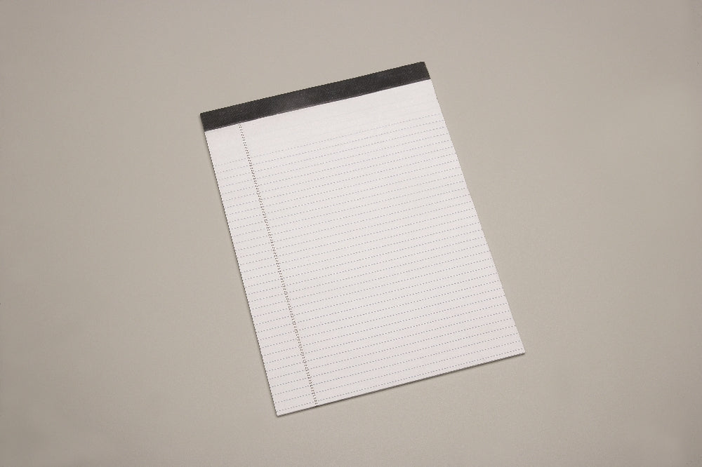 Image of SKILCRAFT® Writing Paper Pad, Top Bound, 5/16" Legal Rule, 50 Sheets, Letter 8-1/2" x 11-3/4", White