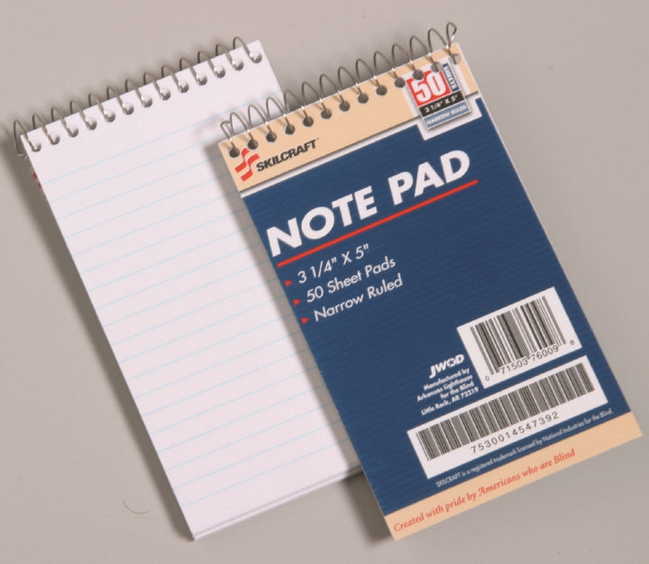 Image of SKILCRAFT® Mini Memo Book, Case of 20 Dozen