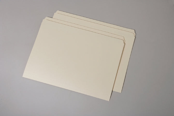 Image of SKILCRAFT® Interior Height Manila File Folders, 1 Hundred, Case of 5 Hundreds
