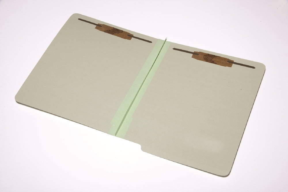 Image of SKILCRAFT® End Tab Classification Folder, 2-Part, 1" Expansion