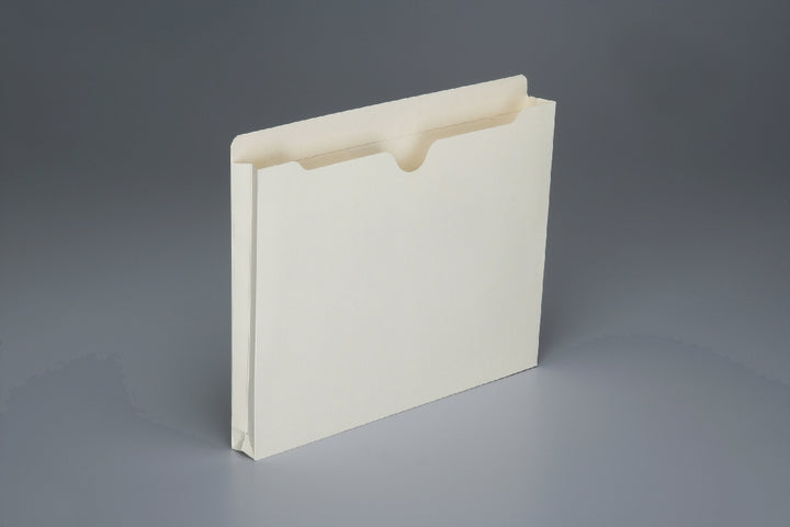 Image of SKILCRAFT® Manila File Jackets, 1" Expansion, Letter, 50/Box, Case of 3 Boxes
