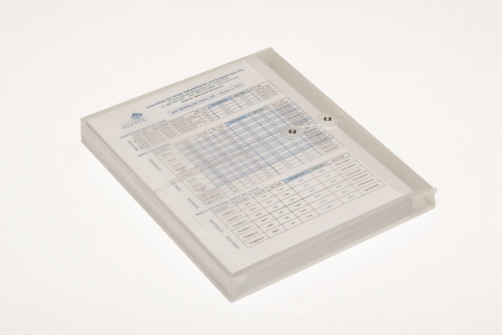 Image of SKILCRAFT® String-Tie Side-Loading Expansion Envelope, Clear, 5/Package, Case of 10 Packages