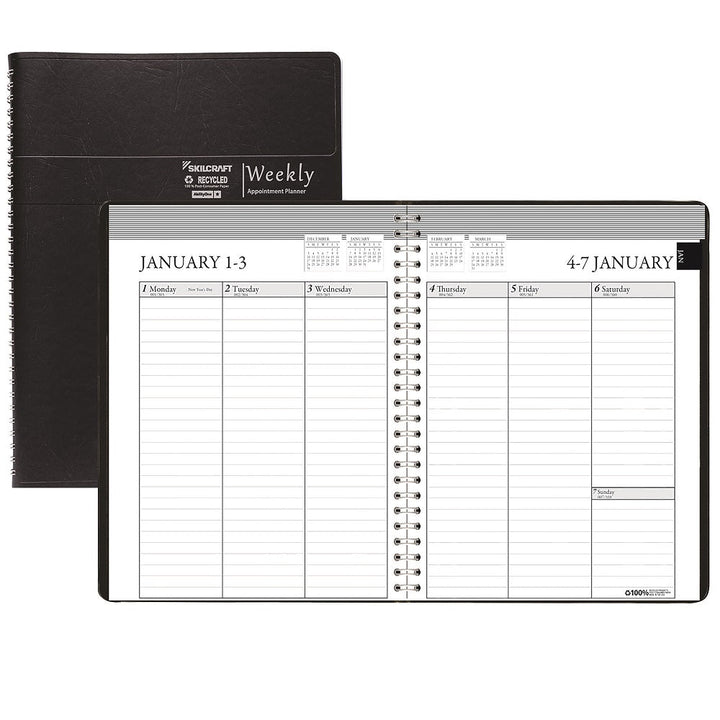 Appointment Planner - 2026 Weekly - 6-7/8" W x 8-3/4" H, 1 Each