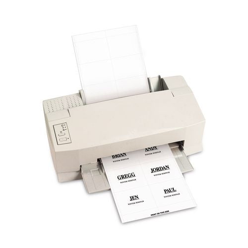 Image of C-Line® 92443 Name Badge Inserts, 4 X 3, White, 60/pack