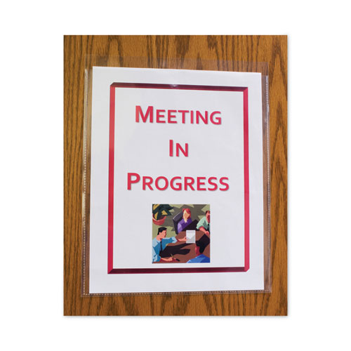 Image of C-Line® 36911 Display Pockets, 8.5 x 11, Polypropylene, 10/Pack