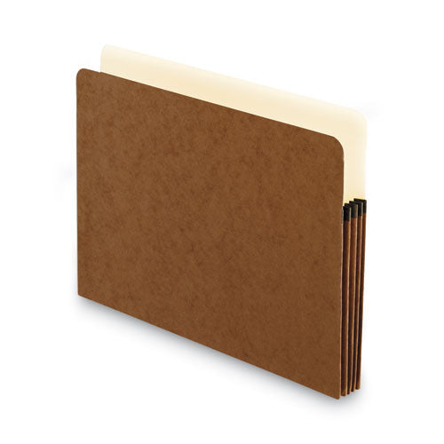 Image of Pendaflex® 1524E-OX Standard Expanding File Pockets, 3.5" Expansion, Letter Size, Redrope, 25/Box