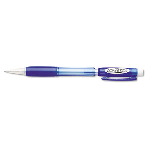 Image of Pentel® AX119C Cometz Mechanical Pencil, 0.9 mm, HB (#2), Black Lead, Blue Barrel, Dozen
