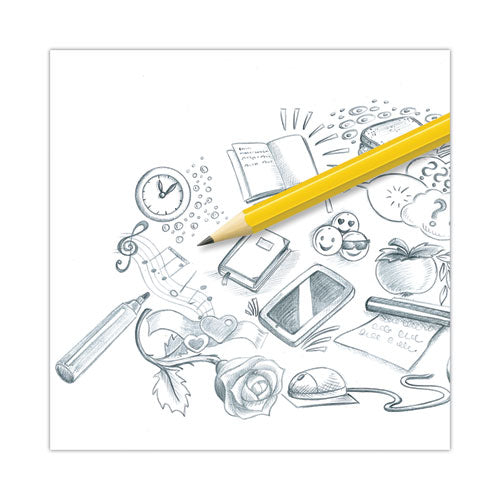 Image of Staedtler® 13247C144A Woodcase Pencil, HB (#2), Black Lead, Yellow Barrel, 144/Pack